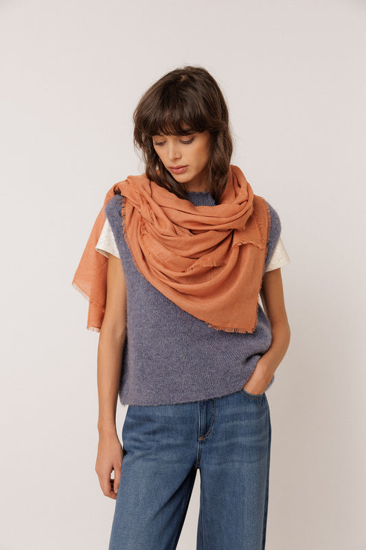 FRAYED FOULARD 1