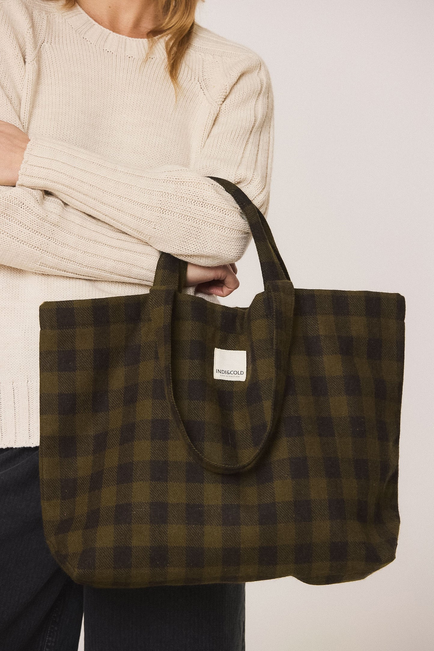 SHOPPER À CARREAUX