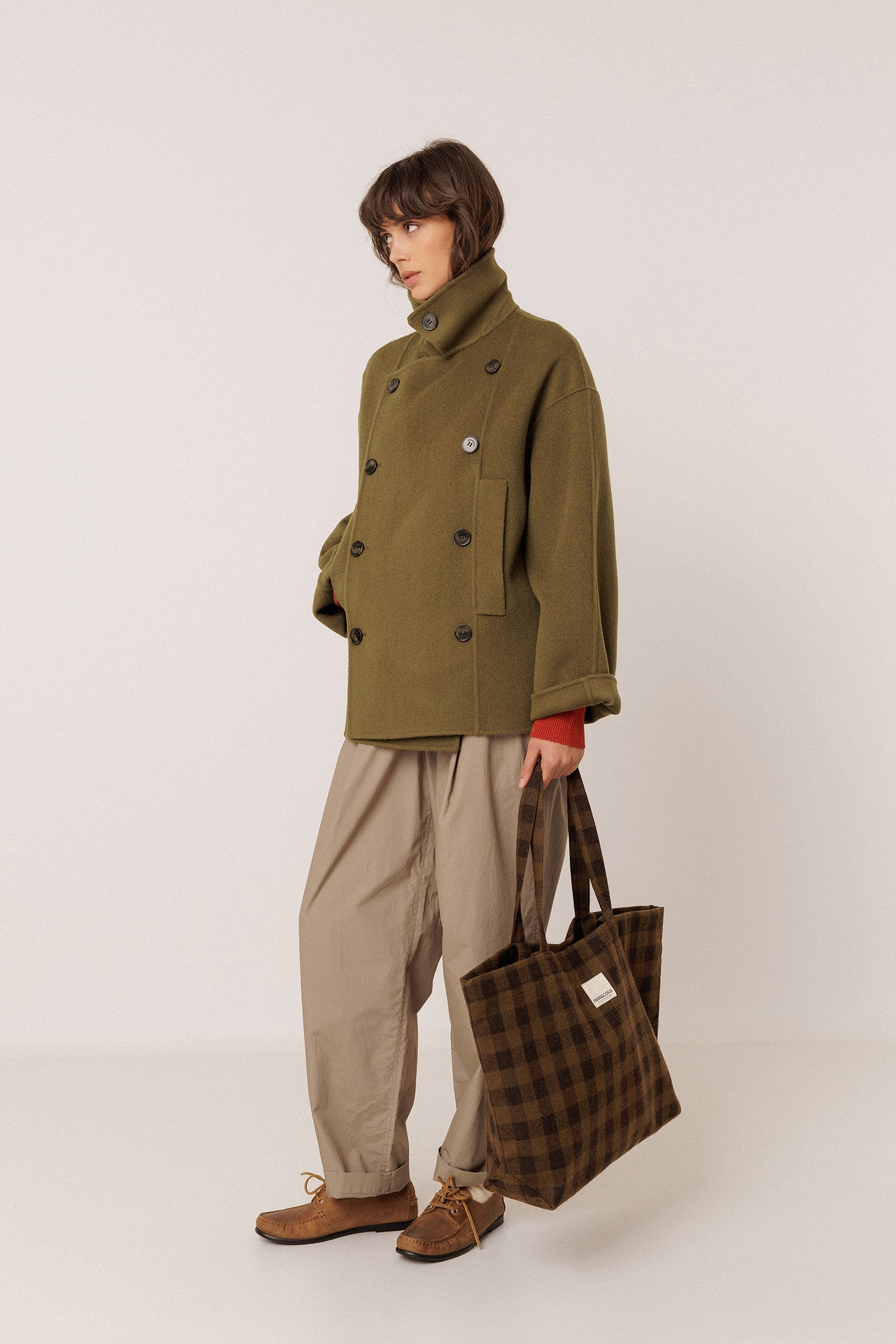 SHOPPER À CARREAUX