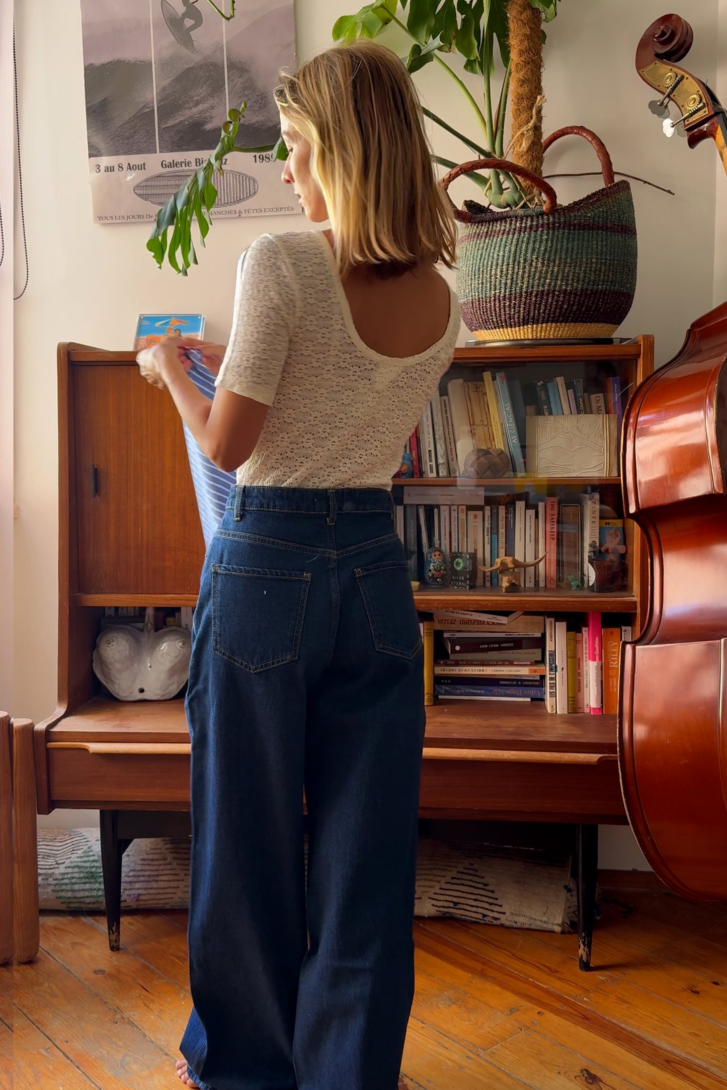 CAMISETA SLIM JACQUARD CIRCULAR