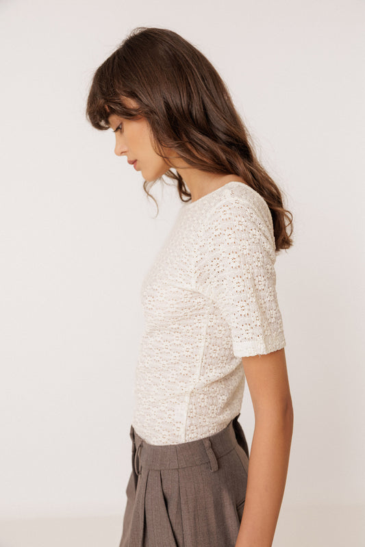 CAMISETA SLIM JACQUARD CIRCULAR 6