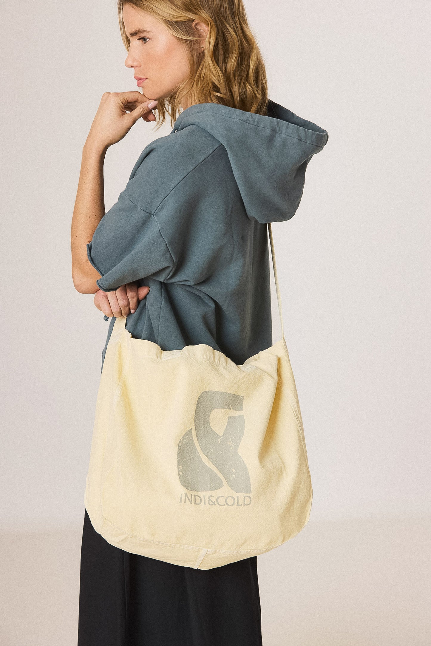 BOLSO ANAGRAMA ALGODÓN RECICLADO