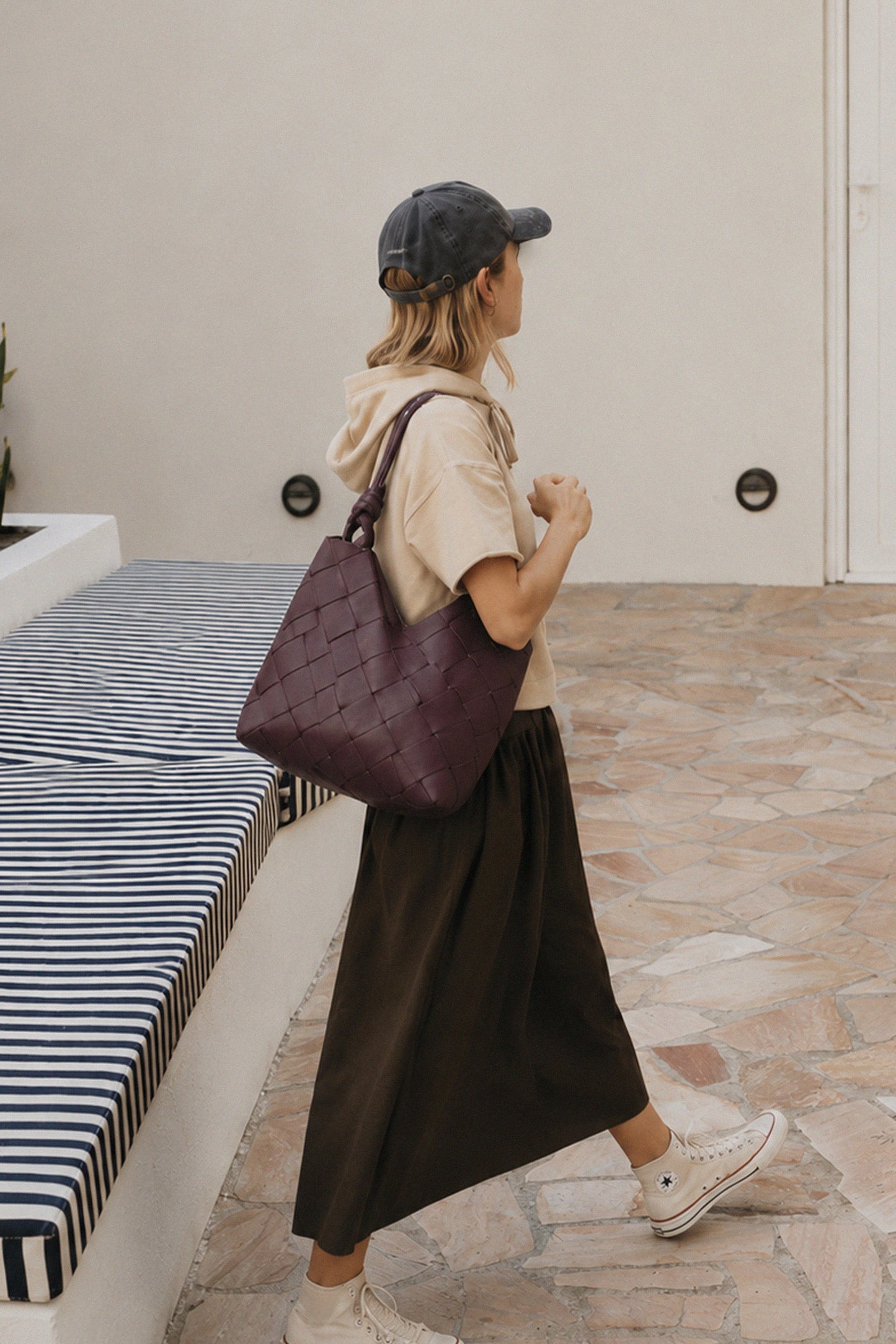 BOLSO MAXI TRENZADO PIEL