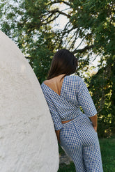 PANTALÓN VICHY ENGOMADO