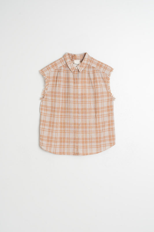 FRAYED COTTON SHIRT 4