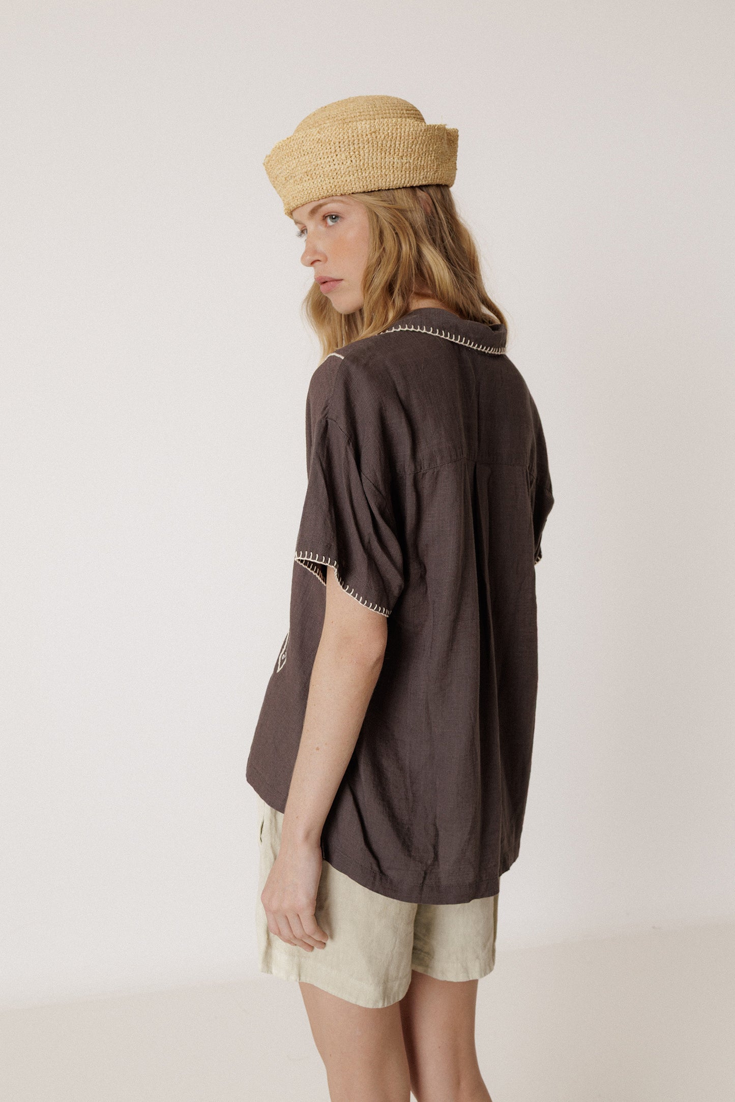 HANDMADE-EMBROIDERY SHIRT