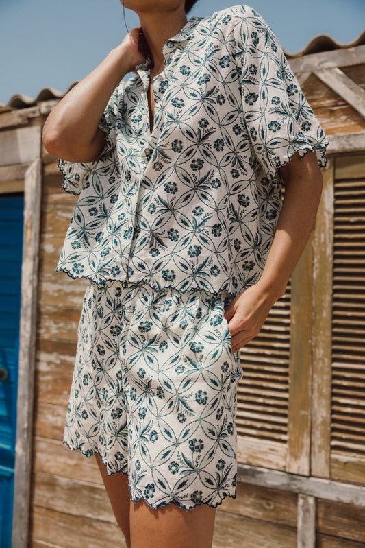 VINTAGE PRINT SHIRT 3