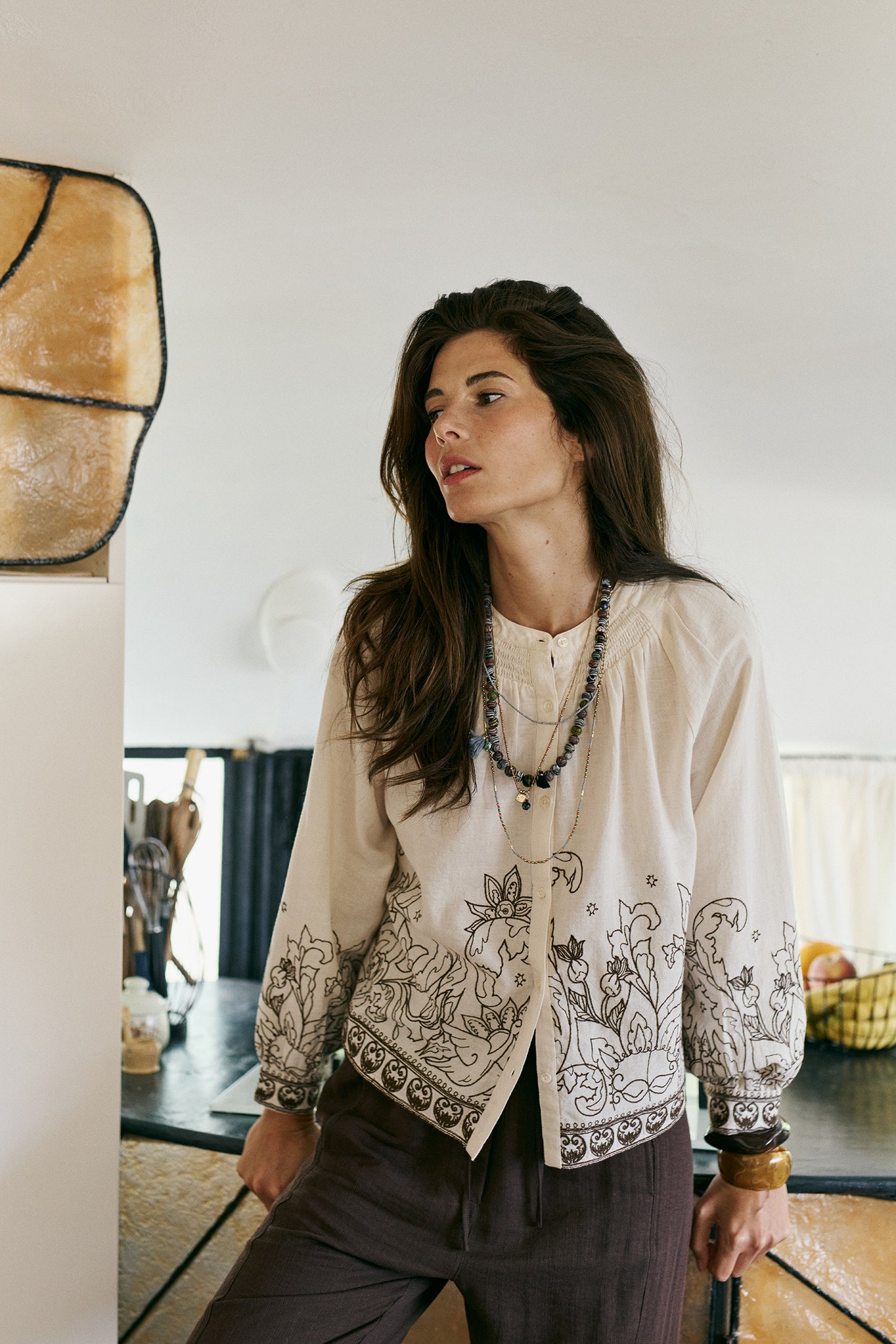 BLUSA BORDADO FLORAL