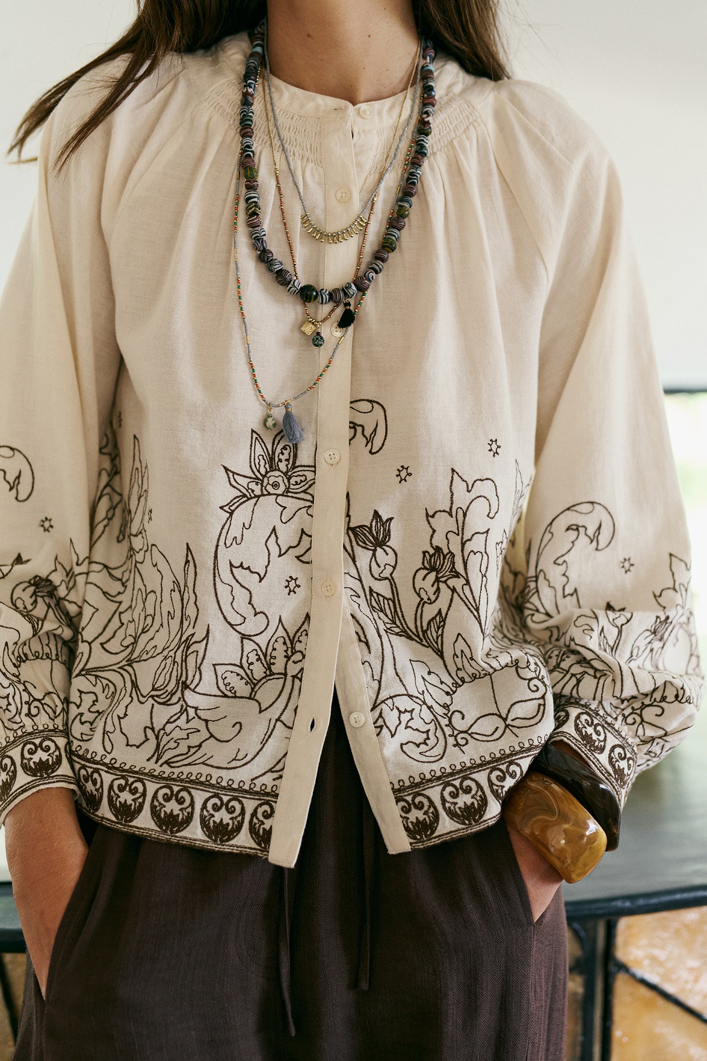 BLUSA BORDADO FLORAL