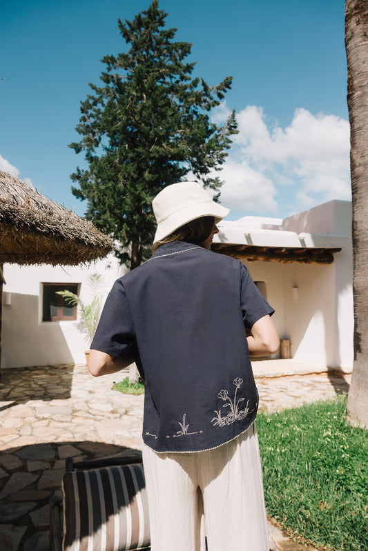 CAMISA CON MAXI BORDADOS 4
