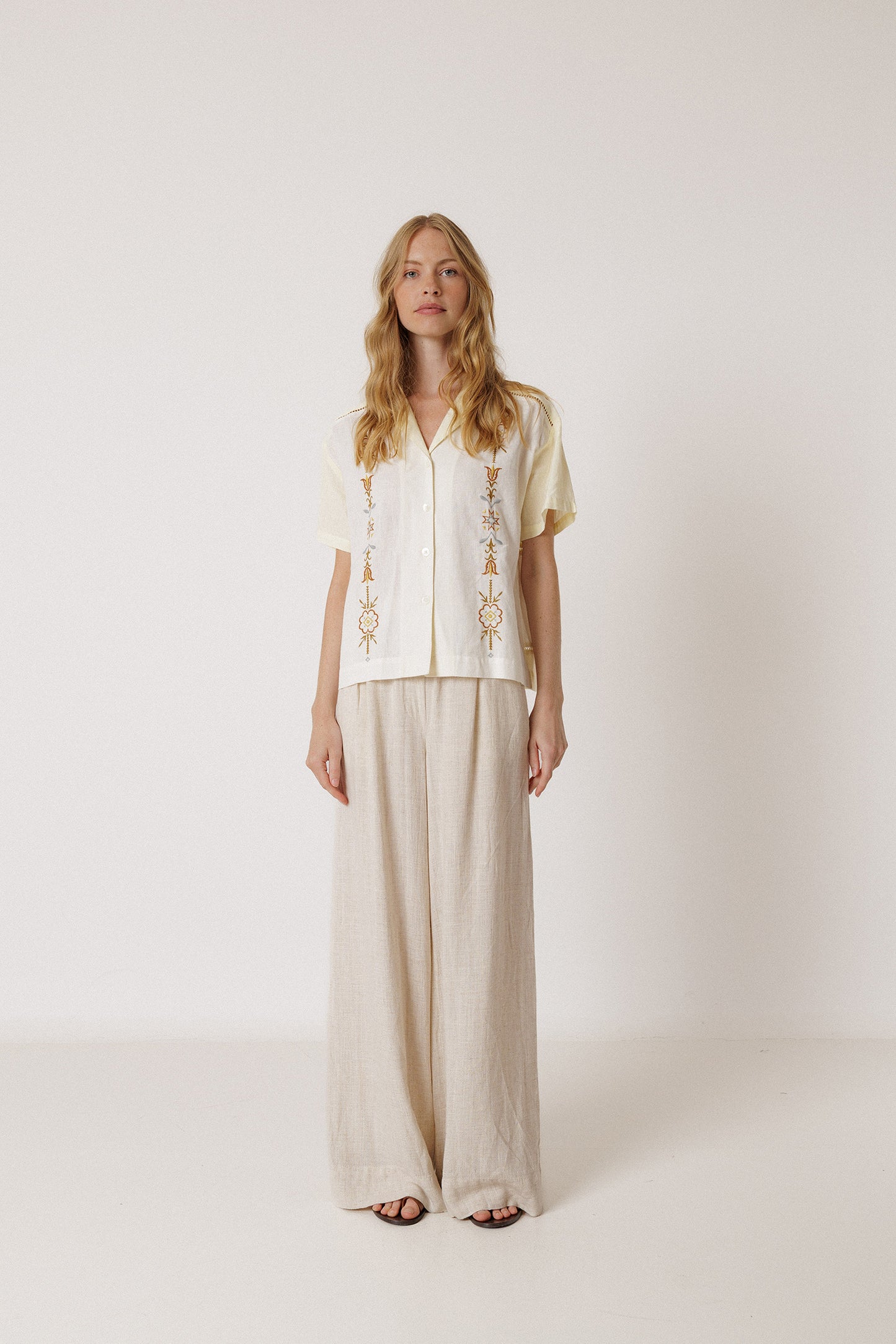 GUAYABERA STYLE SHIRT