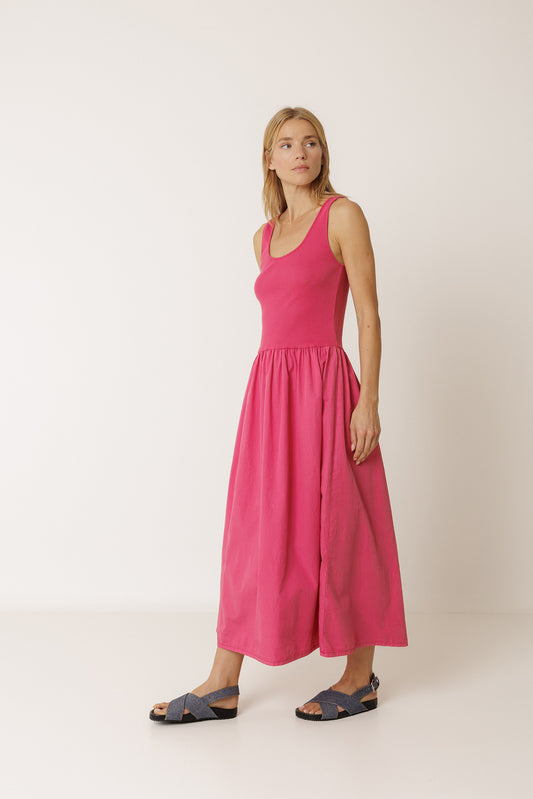 COMBINATION POPLIN DRESS 2