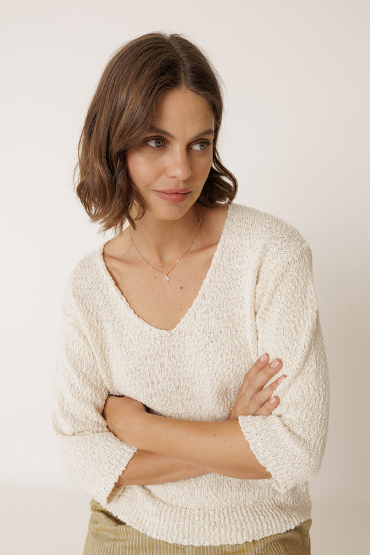 JERSEY BOUCLÉ ALGODÓN ORGÁNICO 1