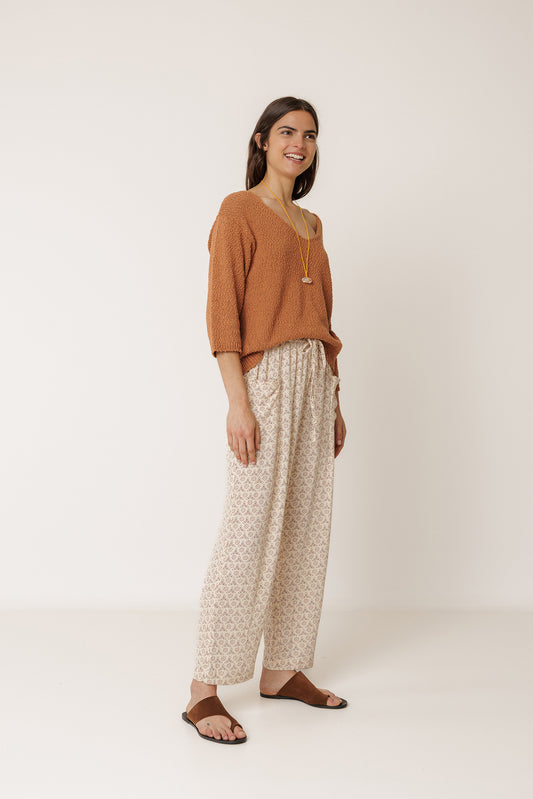 [CL] ORGANIC COTTON BOUCLÉ SWEATER 2