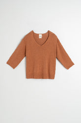 ORGANIC COTTON BOUCLÉ SWEATER