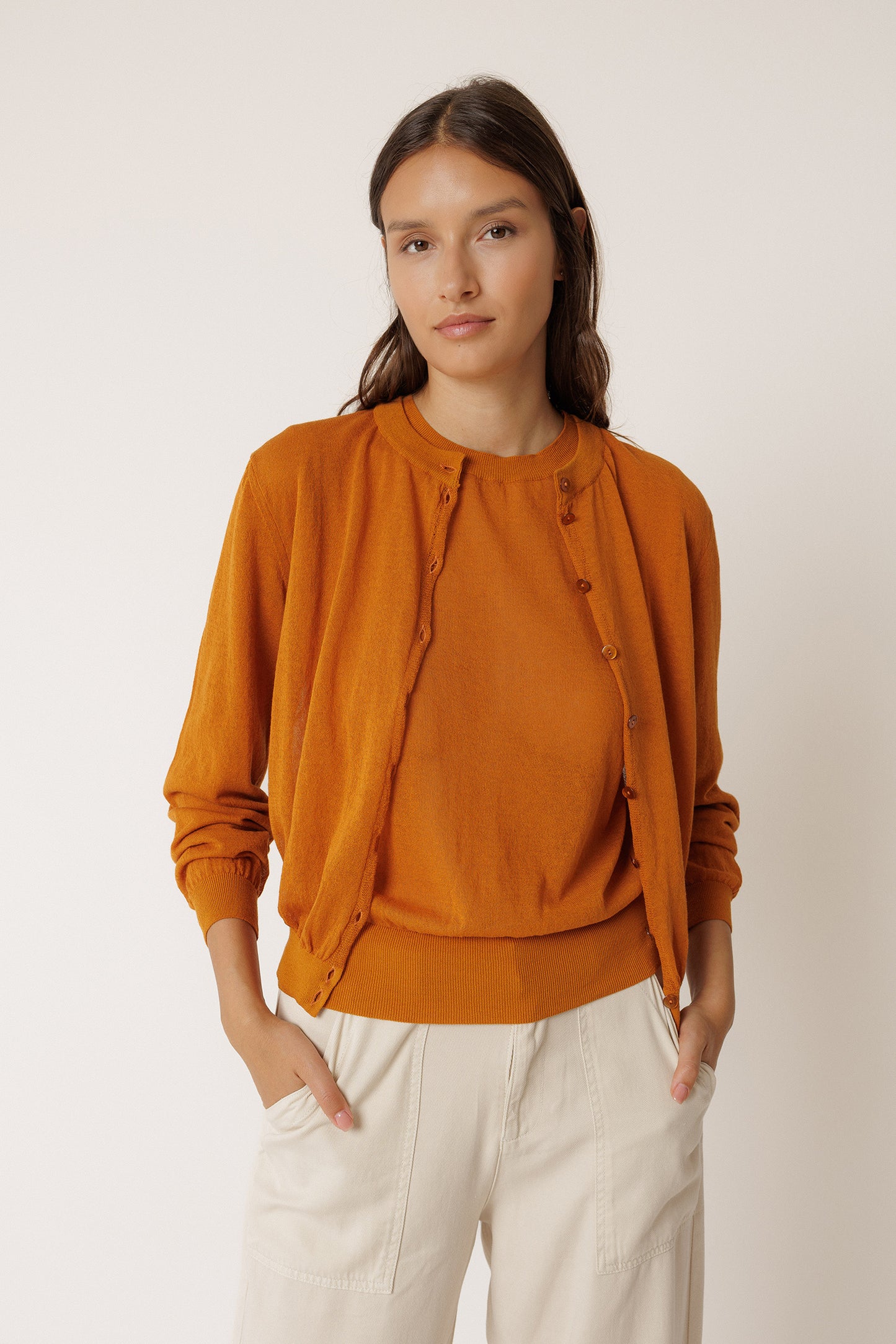 GILET TRICOT TRANSPARENT