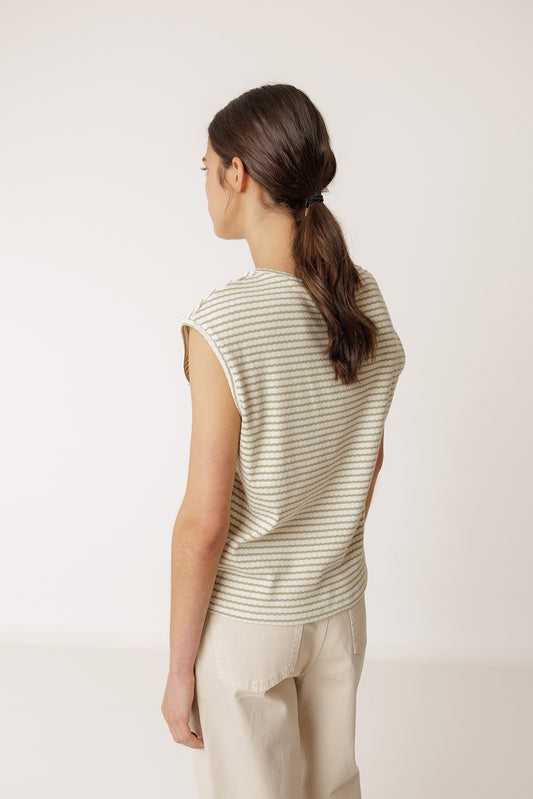 BOXY STRIPED TEE 3