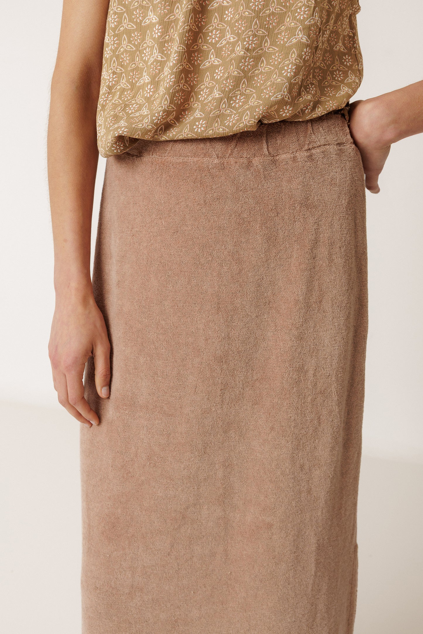 MILA TERRYCLOTH SKIRT