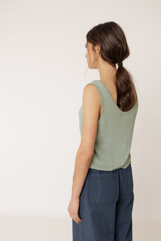 KNIT GARMENT-DYED TOP 3