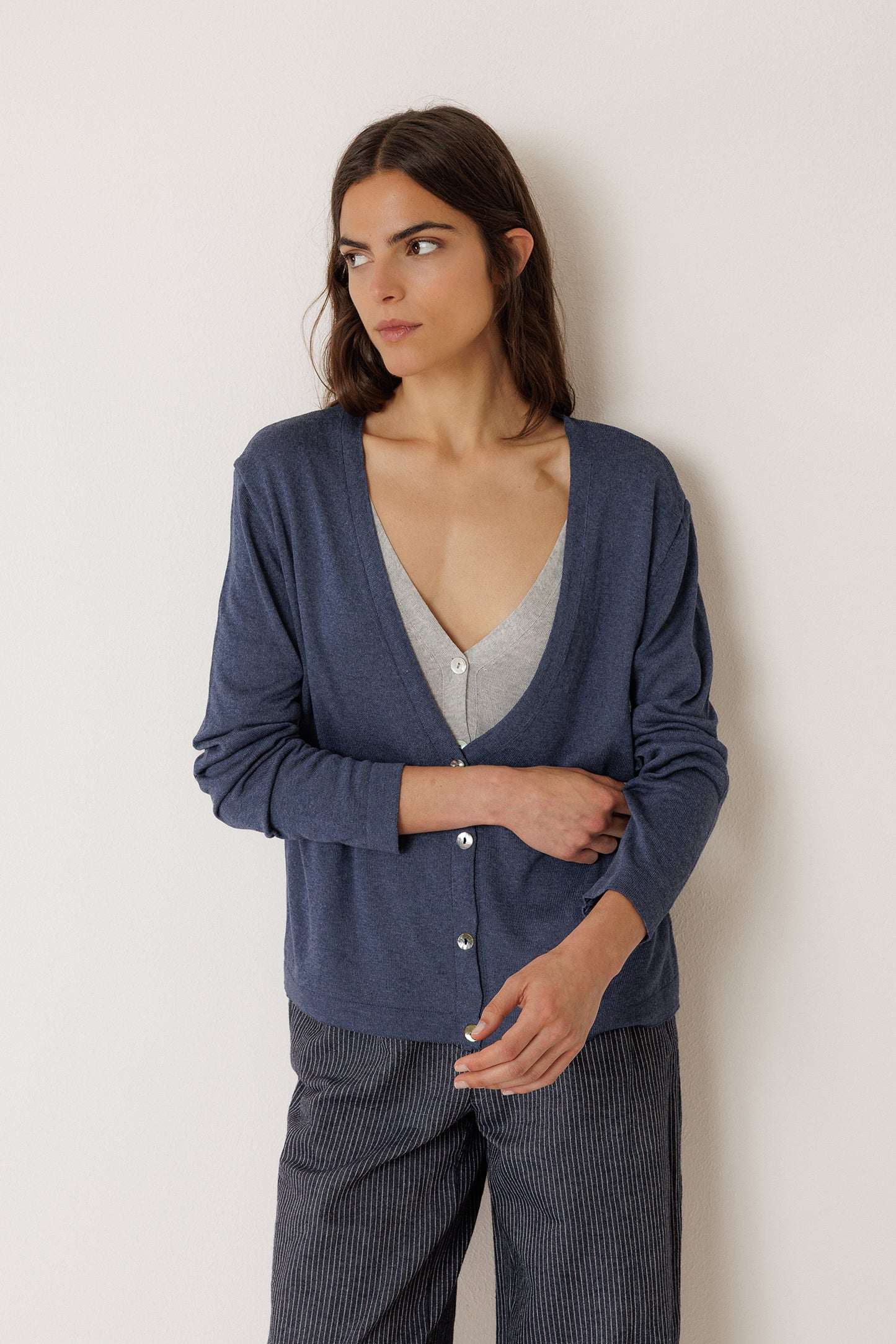 CHAQUETA EFECTO DOBLE PRENDA
