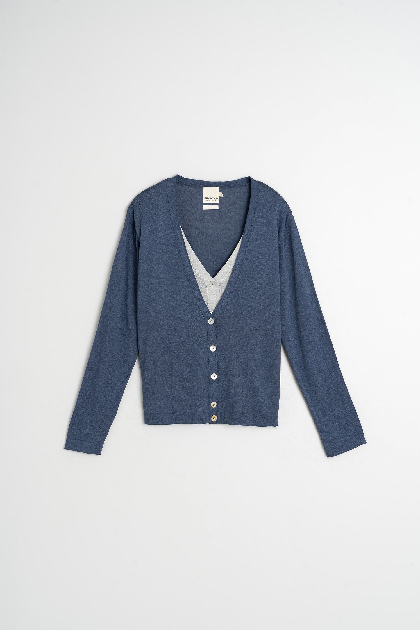 CHAQUETA EFECTO DOBLE PRENDA
