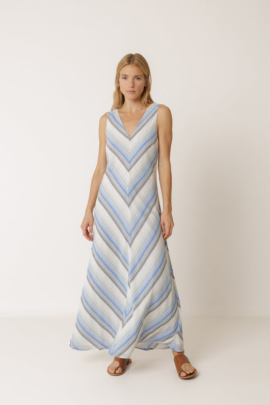 MAXI VESTIDO RAYAS 1