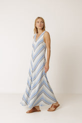 MAXI VESTIDO RAYAS