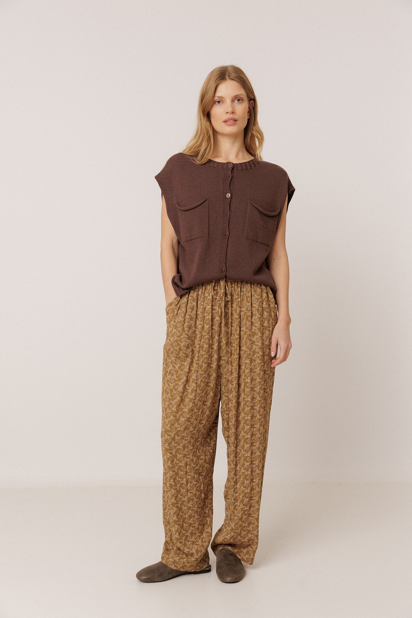 PANTALÓN ESTAMPADO FLUIDO