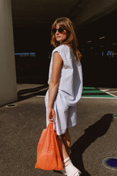 CHEMISE OVERSIZE EN POPELINE