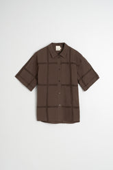 LACE POPLIN SHIRT
