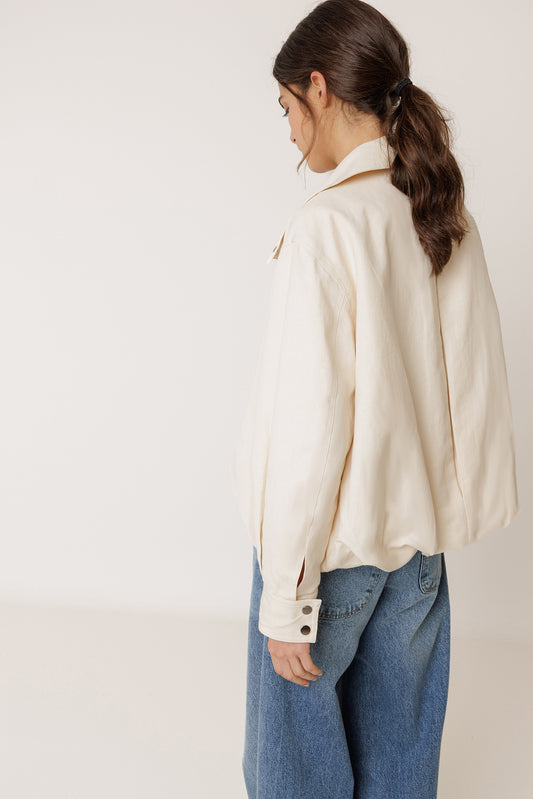 BOMBER EN COTON ET EN LIN 3