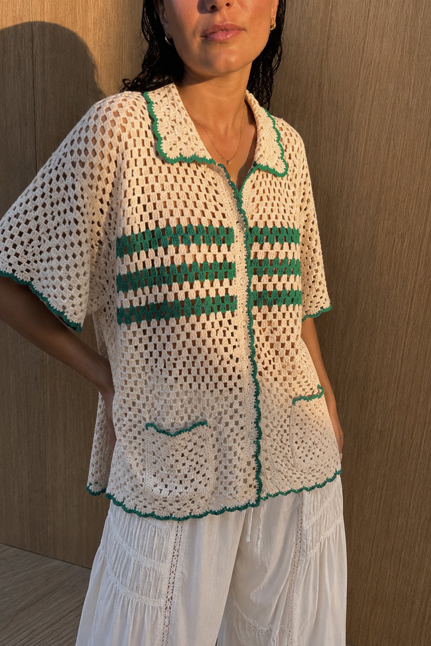 CAMISA CROCHET RETRO