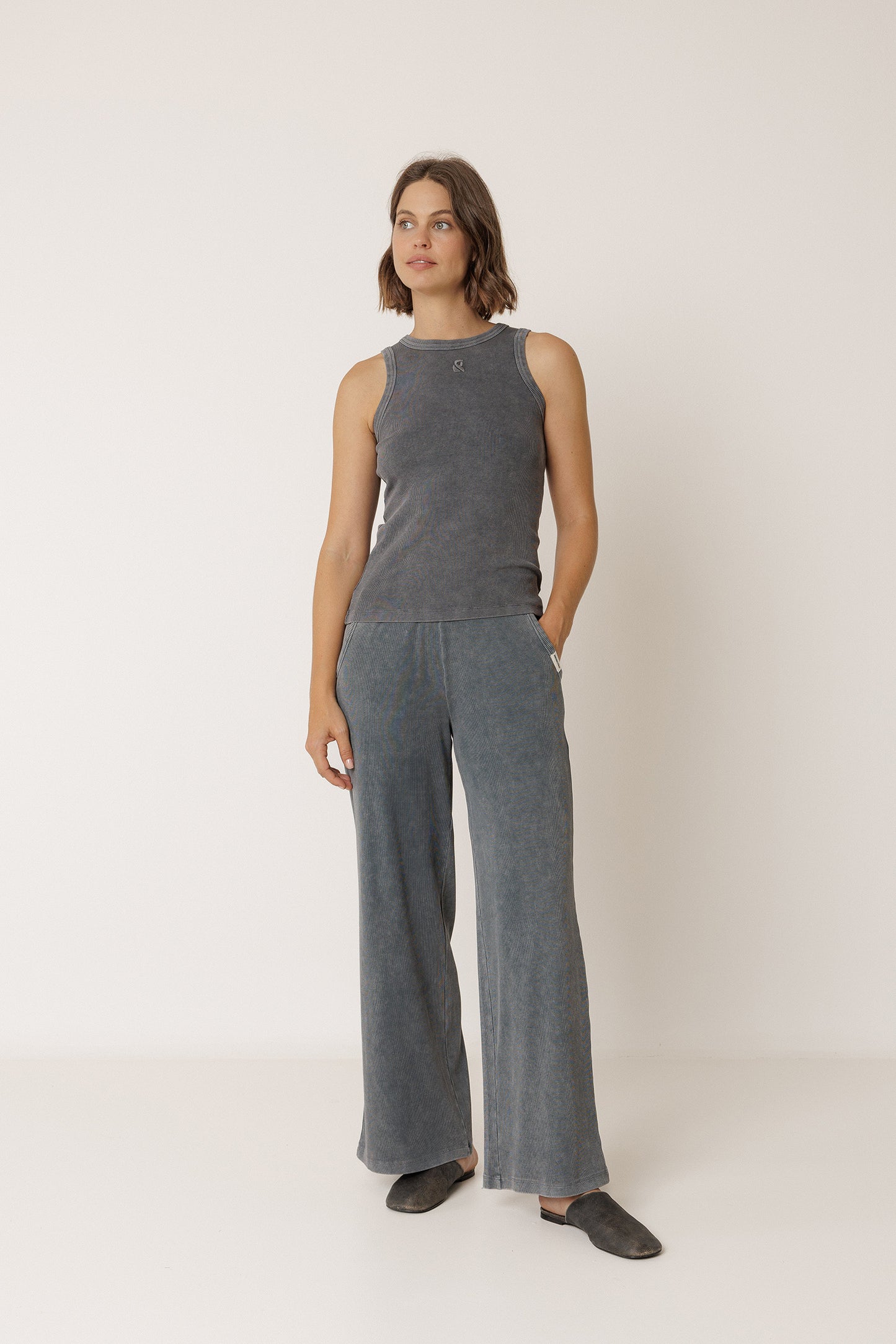 PANTALÓN AMPLIO RIB