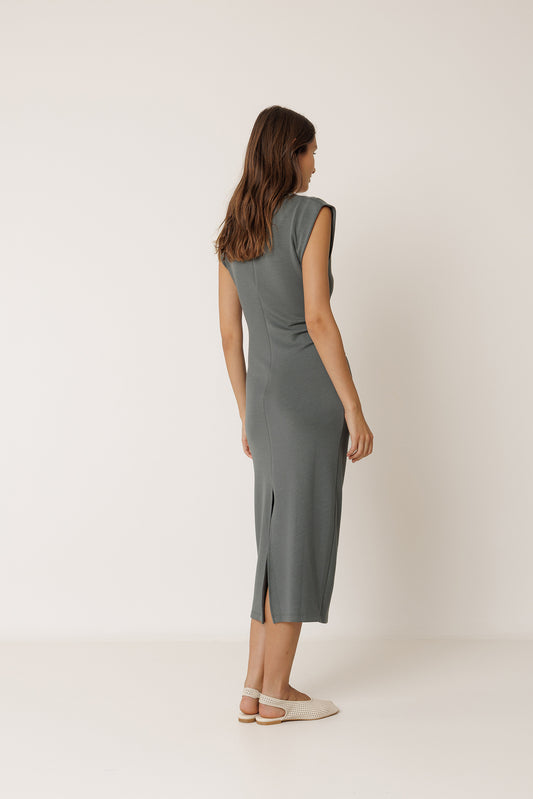 VESTIDO AJUSTADO PLIEGUES 5