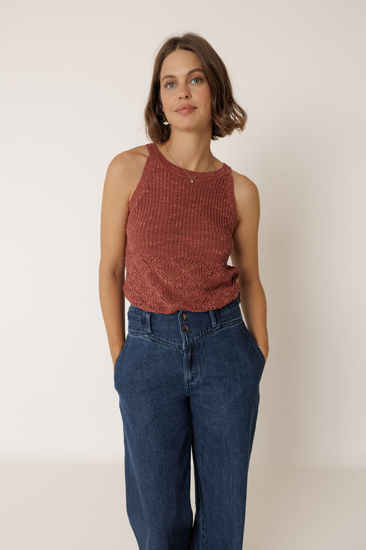 [CL] OPEN-KNIT TOP 2