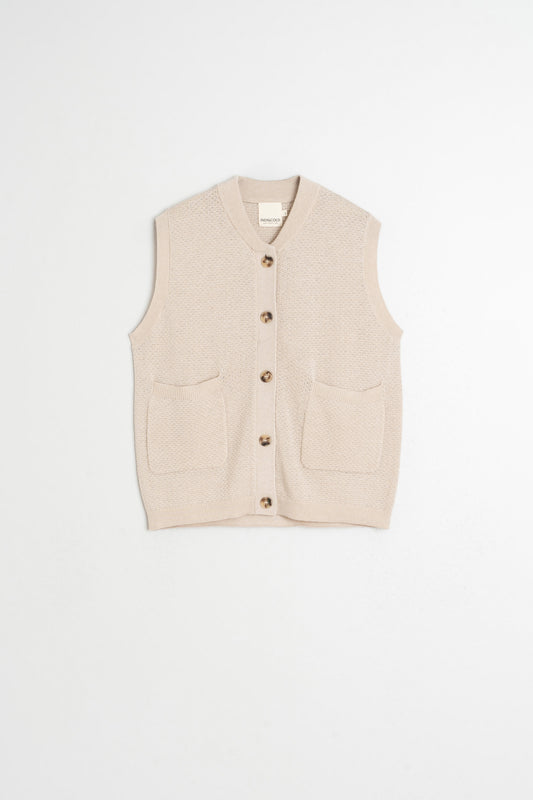 RICE-STITCH VEST 4
