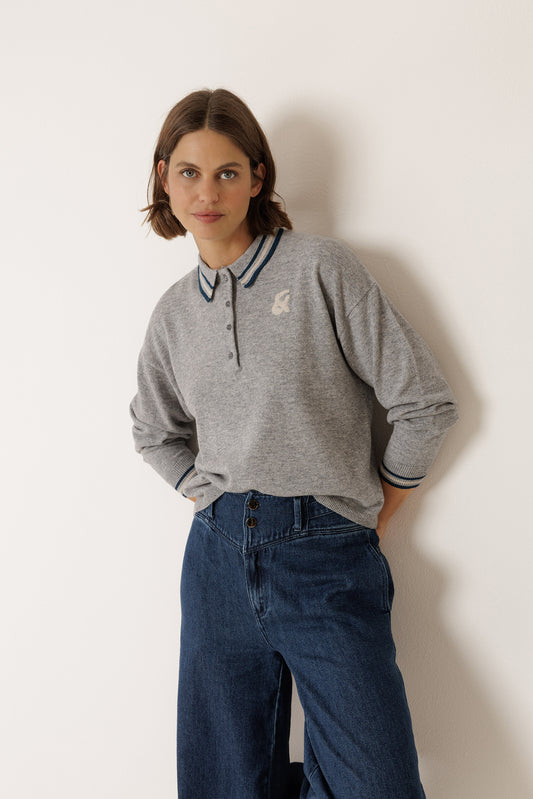 POLO-COLLAR SWEATER 3