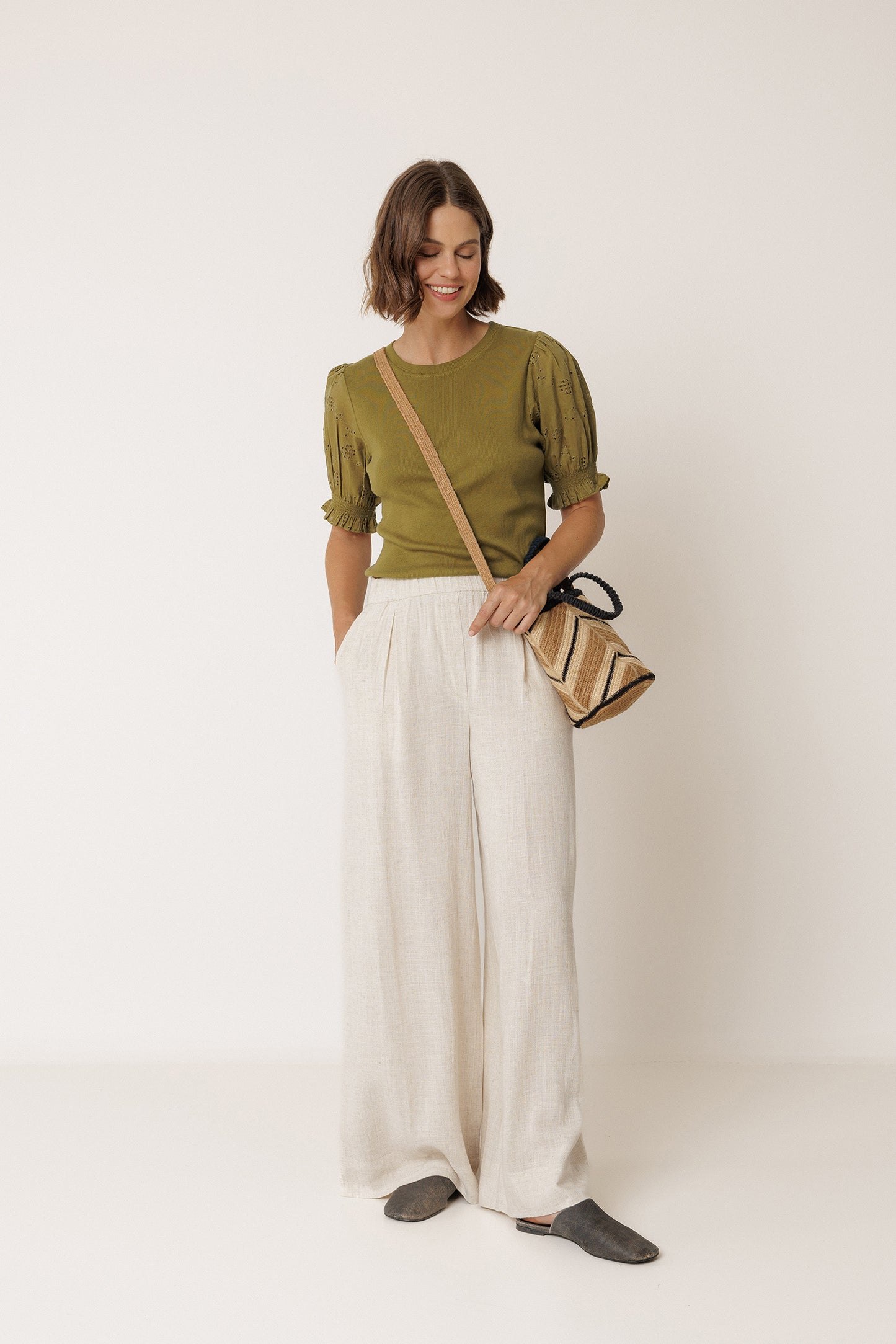 MINI RAFFIA BONBONNIERE BAG