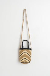 MINI BOLSO BOMBONERA RAFIA