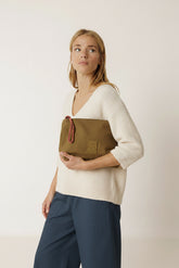 COTTON TOILETRY BAG