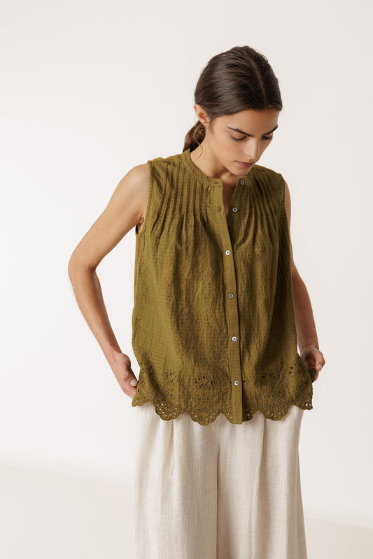 COMBINATION EMBROIDERED TEE 2