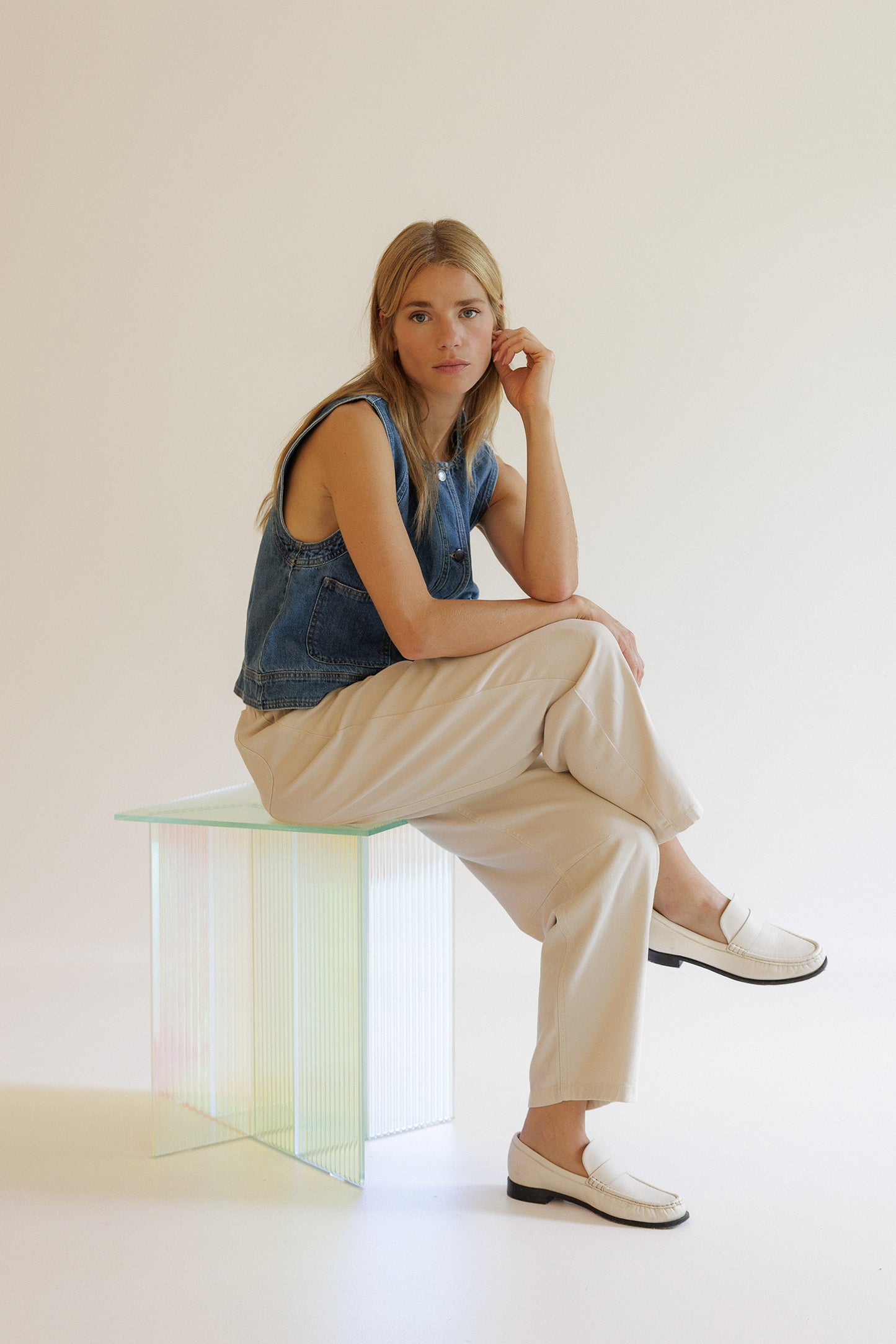 CHALECO DENIM